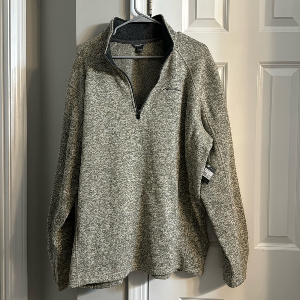 Eddie Bauer NWT 3/4 zip jacket